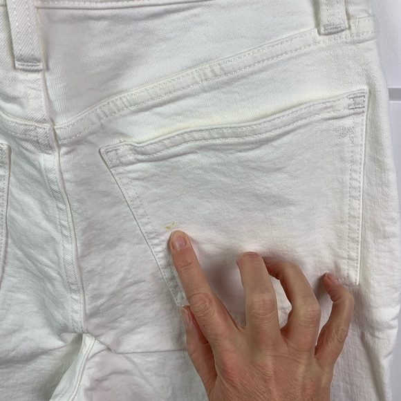 NWT Madewell Size 26 The Perfect Vintage Jean Ivory Winter White - Picture 11 of 14